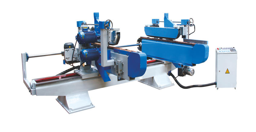 履带式双端锯、数控双端清边锯、全自动板材双端裁切清边设备