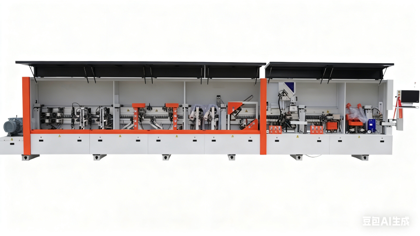 全铝家具全自动封边机 PUR双胶锅封边机-铝蜂窝板封边专用设备-铝制封边解决方案