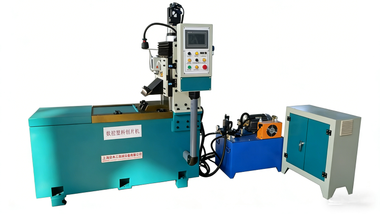 数控塑料刨床-全自动塑料板刨片机 厚片出薄片 橡胶材料智能切片机